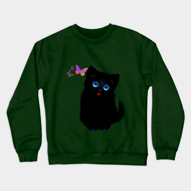 Cat kit # 25. Crewneck Sweatshirt by Beta Volantis